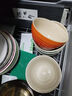 酷彩（Le Creuset）法國炻瓷彩色水果餐盤冷熱菜盤家用菜碟子餐具23cm圓形碟紅色 曬單實拍圖