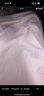 無(wú)印良品（MUJI）IDEE 女式 平紋 短袖連衣裙 女裝裙子25年夏季 連身裙 GA45CC5S 煙熏粉色 L (165/88A) 曬單實(shí)拍圖