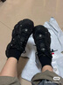 斐樂（FILA）官方女鞋魚刺4代老爹鞋運動鞋2025春季新款增高鞋休閑鞋 黑-BK 38 曬單實拍圖