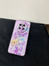 品盟（PISMEXOK）【自帶鏡頭膜】適用于華為mate70/60pro手機殼玻璃款油畫(huà)花蝶少女保護套全包mate60鏡頭網(wǎng)紅女外殼 花蝶油畫(huà)【草紫色】帶鏡頭膜 華為 Mate 70Pro/Pro+ 曬單實(shí)拍圖