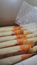 比比贊（BIBIZAN）咸蛋黃蛋卷760g/約30包120根夾心餅干糕點(diǎn)心整箱辦公室休閑零食品 曬單實(shí)拍圖
