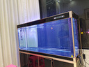 閩江（minjiang）大型魚(yú)缸客廳家用落地底過(guò)濾水族箱生態(tài)免換水辦公室風(fēng)水龍魚(yú)缸 黑色 180長(cháng)60寬160高【窄邊款】+688過(guò)濾套餐 曬單實(shí)拍圖