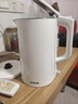 蘇泊爾（SUPOR）電水壺 雙層防燙燒水壺?zé)崴畨?.7L 全鋼無縫內(nèi)膽304不銹鋼電熱水壺大容量 SW-17J418 曬單實(shí)拍圖