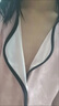 WVD國際品牌兒童睡衣夏季韓版短袖女童冰絲家居服空調(diào)服中大童薄款套裝 短袖開襟外套九分褲粉色蝴蝶結(jié) 120 cm 曬單實(shí)拍圖