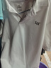 361°男裝短袖t恤男運動上衣POLO衫夏季運動服純色休閑服男士輕便透氣R 4119本白 L 曬單實拍圖