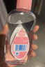 強生（Johnson）嬰兒撫觸油保濕護膚200ml 新生兒寶寶兒童身體乳按摩精油全家可用 曬單實拍圖