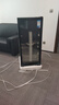 美的（Midea）140升家用冷柜冰吧紅酒柜客廳辦公室別墅低音冷藏柜茶葉飲料水果保鮮柜小型即食冰箱  JC-140GEM 曬單實(shí)拍圖