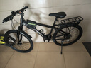 永久自行車(chē)山地車(chē)成人越野減震變速鋁合金油碟公路賽學(xué)生男女單車(chē)碟剎 【曜石黑】輻條輪鋁架 30速26寸（適合160-180cm） 曬單實(shí)拍圖