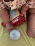 兔頭媽媽嬰幼兒童護膚胎脂屏障霜寶寶保濕霜潤膚乳乳清蛋白面霜0-3歲45g 曬單實拍圖