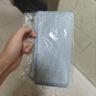 鋼絲抹布廚房家用雙面鋼絲球洗碗布不沾油鋼絲網(wǎng)清潔布 加厚雙層銀絲抹布【6條】 曬單實(shí)拍圖