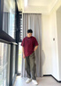 HIPANDA白色短袖t恤男士夏季純棉半袖上衣服潮牌寬松打底衫男體恤 白色 【官方正品】 XL 建議體重130-150斤 曬單實(shí)拍圖