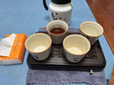 憶壺茶竹茶盤胡桃色長方形家用瀝水茶臺現(xiàn)代簡約儲水排水干泡盤茶海 曬單實(shí)拍圖