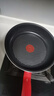 特福（Tefal）平底鍋家用牛排不粘煎鍋少油煙有鈦煎餅鍋電磁爐燃?xì)庠钔ㄓ?4cm 曬單實(shí)拍圖