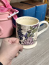 瑞棖復古風(fēng)陶瓷馬克杯高顏值咖啡杯耐高溫下午水杯高級感喬遷杯子禮品 清意白菊—馬克杯普通裝 380ml 曬單實(shí)拍圖