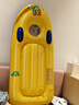 獵瑞兒童充氣沖浪浮板游泳漂浮神器游泳圈浮排漂浮墊兒童水上玩具裝備 雙氣囊沖浪板120*60cm【送打氣筒】 曬單實拍圖