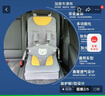 兒童車載座椅寶寶電動(dòng)車通用簡(jiǎn)易嬰兒汽車座椅0-3-12歲 灰色大碼+增高墊（3歲-12歲） 曬單實(shí)拍圖