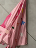 牧萌兒童雨傘女孩男童幼兒園小學(xué)生寶寶專(zhuān)用輕便小傘 粉色公主恐龍 曬單實(shí)拍圖