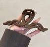 黎傾大號(hào)鯊魚(yú)夾【2支】發(fā)夾后腦勺新款抓夾高級(jí)感夾子頭飾發(fā)卡女 曬單實(shí)拍圖