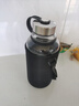 皇家洛克玻璃杯男士高檔水杯大容量辦公茶杯泡茶杯子茶水分離杯 【送背帶+大容量】本色2000ml 曬單實拍圖