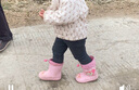 必好妝詩 兒童雨鞋男女童寶寶防滑雨靴學(xué)生小童幼兒水鞋防水小孩膠鞋 單鞋【小兔】粉色*按腳長選購 26內(nèi)長16cm【腳長14.5-15cm】 曬單實拍圖