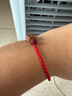 思梨小桃花朱砂桃木手鏈女紅繩編繩民族風(fēng)國潮本命年小眾復古手飾 BZ448朱砂桃木手繩 平安紅 曬單實(shí)拍圖