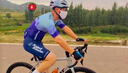 捷酷（jakroo）Toronto夏季短袖騎行服男女車(chē)隊(duì)同款進(jìn)口面料競(jìng)技版連體服套裝 男款-PROJECT連體服紫色 L 曬單實(shí)拍圖