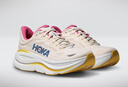 HOKA ONE ONE新款女款夏季邦代9公路跑步鞋BONDI 9輕盈舒適緩震 【新色】石膏白/樺木白 40 曬單實(shí)拍圖