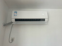 美的空調(diào) 大1.5匹 酷省電 新一級能效 變頻冷暖 省電壁掛式臥室掛機(jī) 國家補(bǔ)貼 KFR-35GW/N8KS1-1  曬單實(shí)拍圖