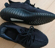 阿迪達(dá)斯YEEZY350黑瑪瑙椰子夏日透氣青少年學(xué)生運動休閑鞋 36.5 曬單實拍圖