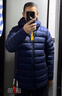 Rab 【斷貨王】男款800篷歐洲鵝絨羽絨服連帽保暖透氣523g QDN-85 藏藍色 M 曬單實拍圖