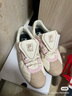 斐樂(lè )（FILA）官方女鞋薄底老爹鞋運動(dòng)鞋水舞鞋休閑鞋德訓鞋 微白/芋莖褐-WM 38 曬單實(shí)拍圖