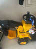 悍馳兒童挖掘機(jī)玩具車可坐人男孩遙控車電動(dòng)挖土機(jī)勾機(jī)生日禮物 曬單實(shí)拍圖