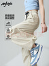 MJ STYLE機能工裝傘兵褲女2025夏季新款戶外機能運動休閑防風通勤百搭長褲 曬單實拍圖