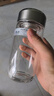 希諾單層玻璃杯男抗菌商務(wù)辦公泡茶杯子過濾車載水杯XN-9011 550mL 曬單實(shí)拍圖