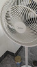 美的（Midea）電風(fēng)扇家用7葉落地扇搖頭電風(fēng)扇循臥室宿舍輕音風(fēng)扇臺(tái)式桌面小型風(fēng)扇臺(tái)地兩用升級(jí)款 白色丨7葉臺(tái)地兩用 曬單實(shí)拍圖