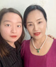 知尊 淡水珍珠項鏈女媽媽款強光銀首飾品送婆婆母親節(jié)禮物 吊墜珍珠項鏈+禮盒 曬單實拍圖