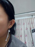 UOSU925銀針流蘇耳飾女超閃花朵流蘇耳線高級(jí)感百搭小眾設(shè)計(jì)顯瘦耳墜 925銀針流蘇花朵耳線 曬單實(shí)拍圖