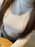 周百福 S925銀平安扣情侶項鏈一對男女吊墜生日七夕情人節(jié)禮物送女友 【情侶項鏈】*免費刻字+寫賀卡-送女友老婆紀念生日 曬單實拍圖