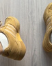 adidas「面包鞋」COURTIC經(jīng)典運(yùn)動板鞋男女阿迪達(dá)斯官方三葉草 芥末黃   43 曬單實拍圖