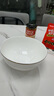 瓷秀源唐山骨瓷碗家用套裝米飯碗面碗防燙吃飯餐具陶瓷飯碗 6英寸奧碗10個(gè)裝 曬單實(shí)拍圖