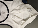 森馬（Semir）背心女短款圓領(lǐng)內搭小個(gè)子簡(jiǎn)約風(fēng)夏季氣質(zhì)撞色緊身套頭衫顯瘦 白色調00311 M 曬單實(shí)拍圖