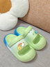 泰蘭尼斯兒童洞洞鞋夏季新款室內外厚底防滑涼拖男孩女孩洞洞鞋沙灘鞋 漸變綠 32 -33鞋內長(cháng)21.0適合腳長(cháng)19.0 曬單實(shí)拍圖