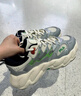 斐樂(lè)（FILA）男鞋蕨草鞋2代老爹鞋易烊千璽同款2025夏季新款透氣休閑鞋運(yùn)動(dòng)鞋 奶白/太空銀-GS 42.5 曬單實(shí)拍圖