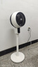 CC【500萬(wàn)+人已買(mǎi)】電風(fēng)扇家用輕音節(jié)能落地扇空氣循環(huán)扇大風(fēng)力落地扇臺(tái)式智能搖頭語(yǔ)音電風(fēng)扇 9D搖頭遙控版 曬單實(shí)拍圖