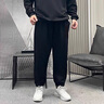 羅蒙（ROMON）大碼運動男褲加肥加大衛(wèi)褲男裝春秋寬松百搭休閑冬季束口長褲 黑色 常規(guī) 6XL 【建議225-248斤】 曬單實拍圖