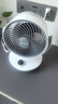 夏普（SHARP)小風(fēng)鈴空氣循環(huán)扇電風(fēng)扇家用小型風(fēng)扇桌面臺(tái)式靜輕音99檔風(fēng)速抑菌大風(fēng)量一級(jí)能效PJ-CA230A-C 曬單實(shí)拍圖