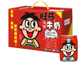 旺旺 旺仔牛奶245ml*10罐 【56民族款 】 兒童早餐奶原味 禮盒裝  曬單實(shí)拍圖