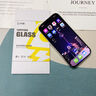 閃魔 適用蘋果鋼化膜iphone手機膜高清抗指紋防爆防摔保護膜 【加強版】2片+神器 蘋果iPhone14/iphone13/13Pro 曬單實拍圖