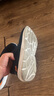 斯凱奇（Skechers）夏季男鞋新款輕便一腳蹬透氣網(wǎng)面休閑運動跑步鞋百搭慢跑鞋 海軍藍色/橘色/210281-NVOR 40 曬單實拍圖