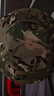 迷彩圓邊奔尼帽戶外軍迷登山騎行面罩野營釣魚保暖防曬透氣速干帽 CP-迷彩【防曬帽+面罩】 曬單實拍圖